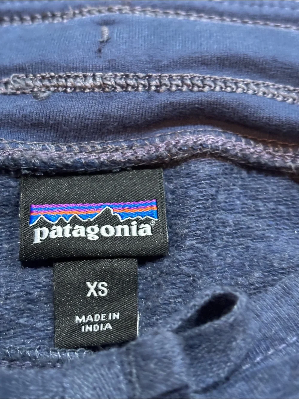 Patagonia Kids Navy Blue Joggers